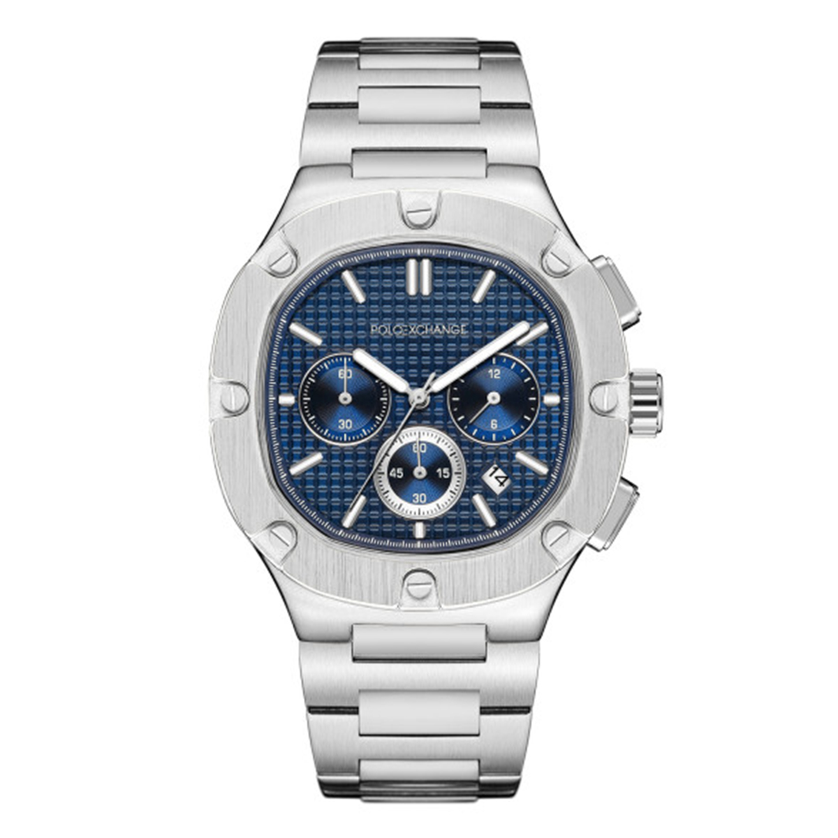 MONTRE POLOEXCHANGE HOMME M.FONCTION ACIER